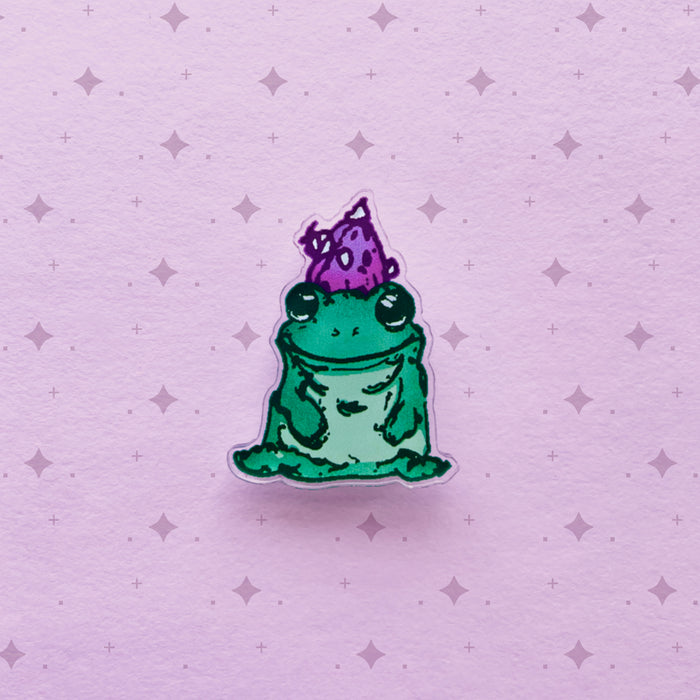 Smiley · Acrylic Pin